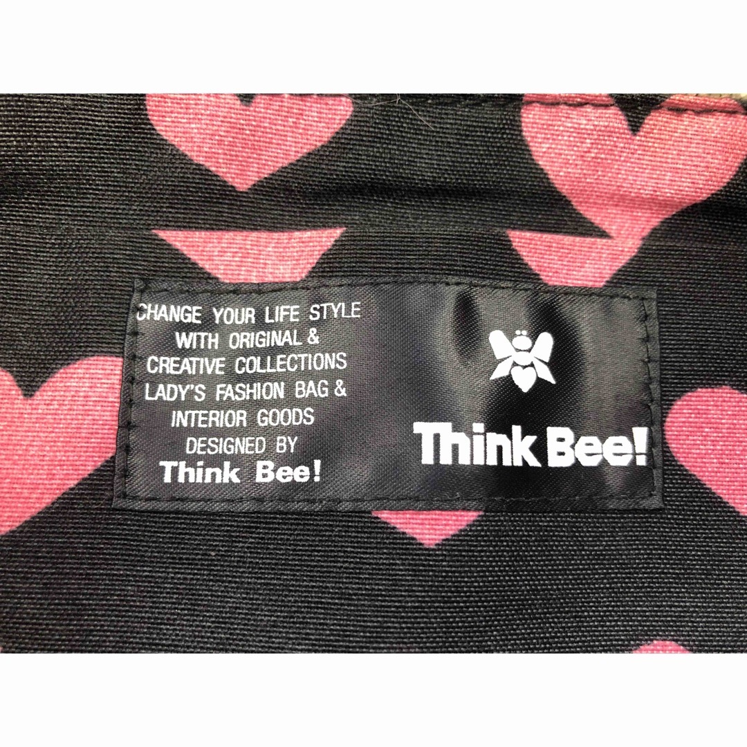 Think Bee!(シンクビー)の🌼Think Bee!  シンクビー ハート柄 ハンドバッグ レディースのバッグ(ハンドバッグ)の商品写真