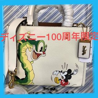 新品早い者勝ち❗COACH　ディズニーコラボ　トートバッグ