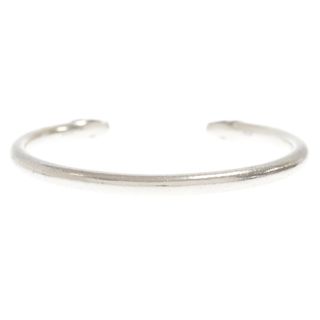 クロムハーツ(Chrome Hearts)のCHROME HEARTS クロムハーツ BANGLE DOUBLE DOG P/DMND ダブルドッグ PAVEダイヤ/パヴェダイヤ バングル ブレスレット シルバー(バングル/リストバンド)