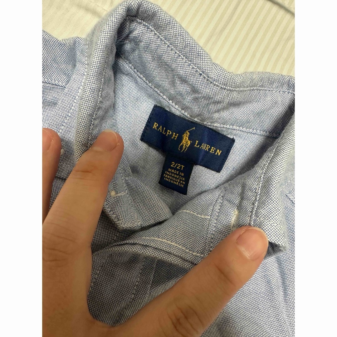 POLO RALPH LAUREN(ポロラルフローレン)の子供服 ラルフローレン シャツ キッズ/ベビー/マタニティのキッズ服男の子用(90cm~)(Tシャツ/カットソー)の商品写真