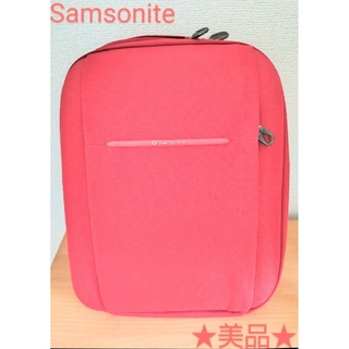 サムソナイト(Samsonite)の【限定品】Samsonite 小型リュック／レッド(★美品★)(リュック/バックパック)