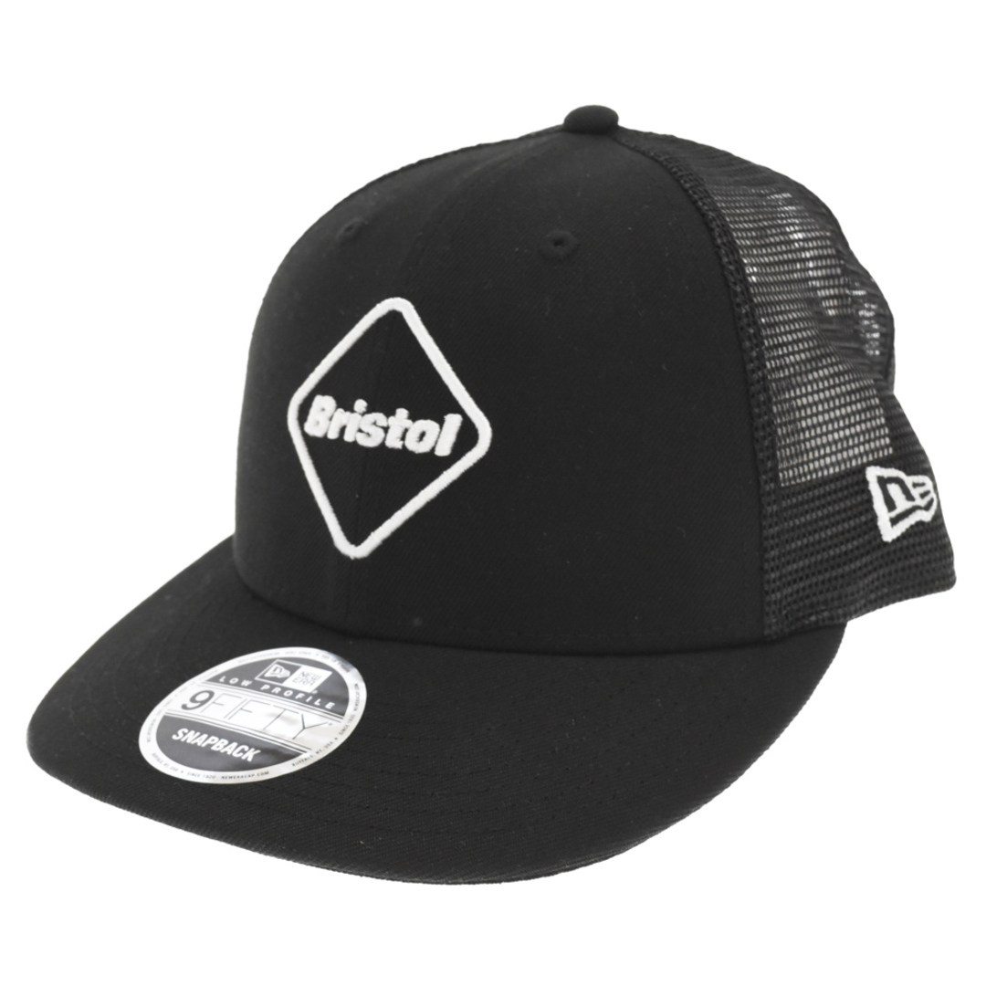 FCRB NEW ERA EMBLEM MESH CAP ブラック