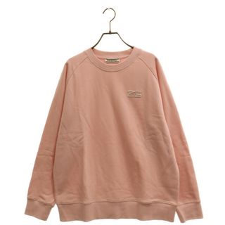 オニツカタイガー(Onitsuka Tiger)のOnitsuka Tiger オニツカタイガー 23AW LONG SLEEVE TOP ロゴ スウェットトレーナー 2183B190 ピンク(スウェット)