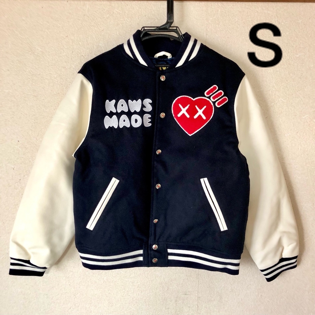 Human Made kaws コラボ　スタジャン　ヒューマンメイド　カウズ