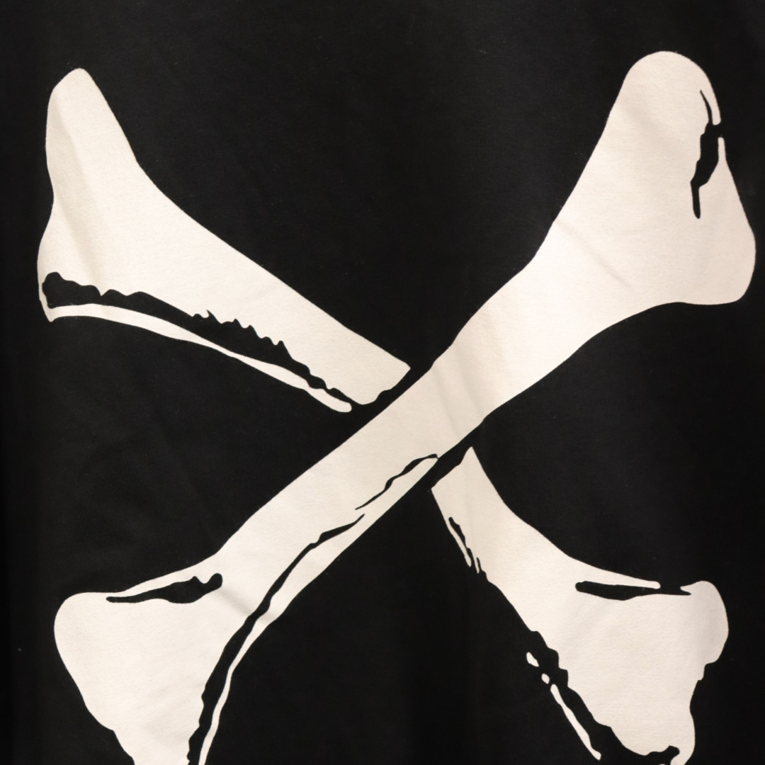 W)taps(ダブルタップス)のWTAPS ダブルタップス CROSS BONE L/S Tee クロスボーン プリント 長袖Tシャツ ブラック メンズのトップス(Tシャツ/カットソー(七分/長袖))の商品写真