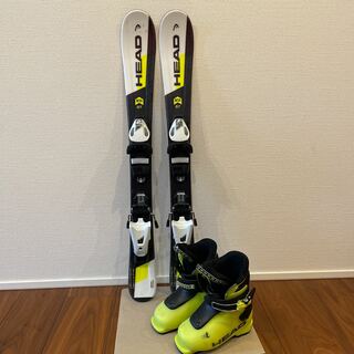 【HEAD】87cm スキー板 キッズブーツ セット