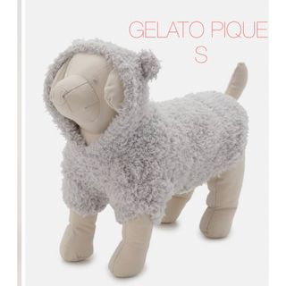 ジェラートピケ(gelato pique)のGELATO PIQUE CAT&DOG  ジェラートベアフーディー Sブルー(犬)