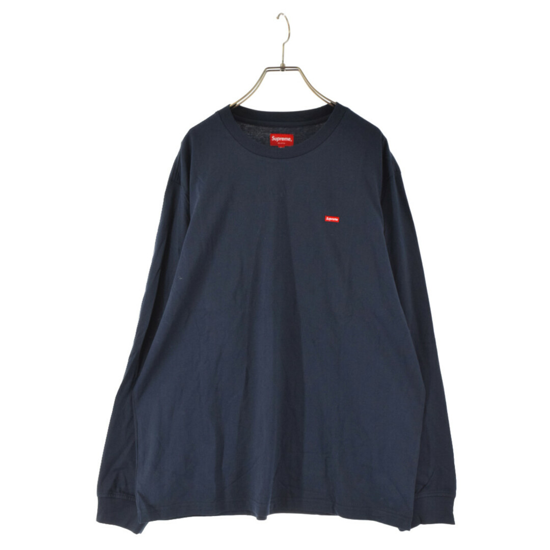 SUPREME シュプリーム Small Box L/S Tee スモールボックスロゴ ロングスリーブTシャツ 長袖 ネイビー