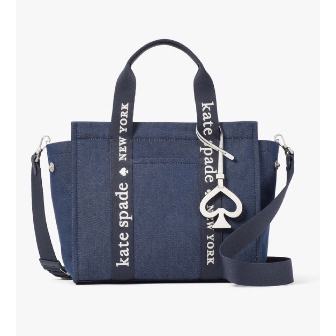 kate spade ケイトスペード プレンティ デニム スモール トート | フリマアプリ ラクマ