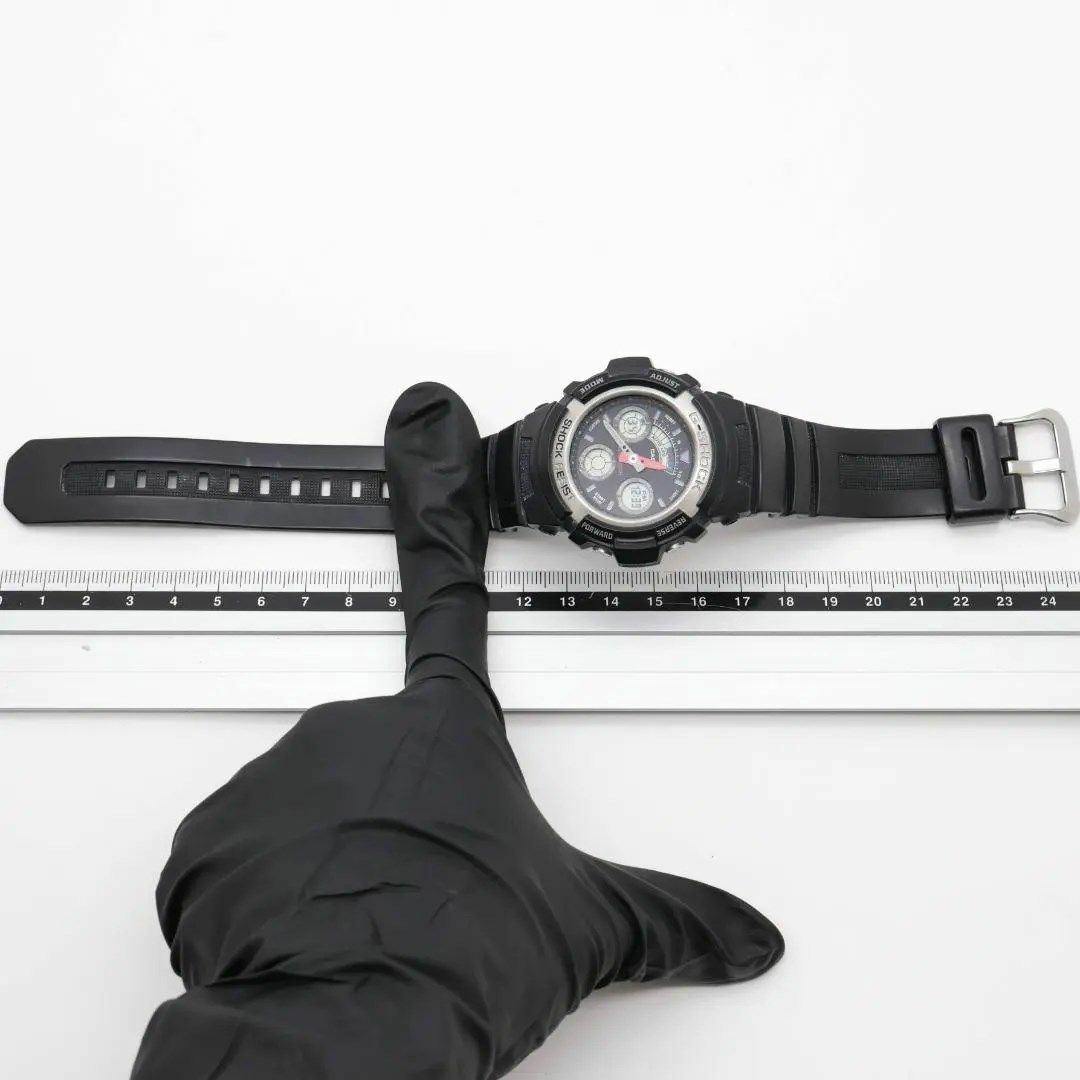 《人気》G-SHOCK 腕時計 ブラック アナデジ 20気圧防水 メンズo