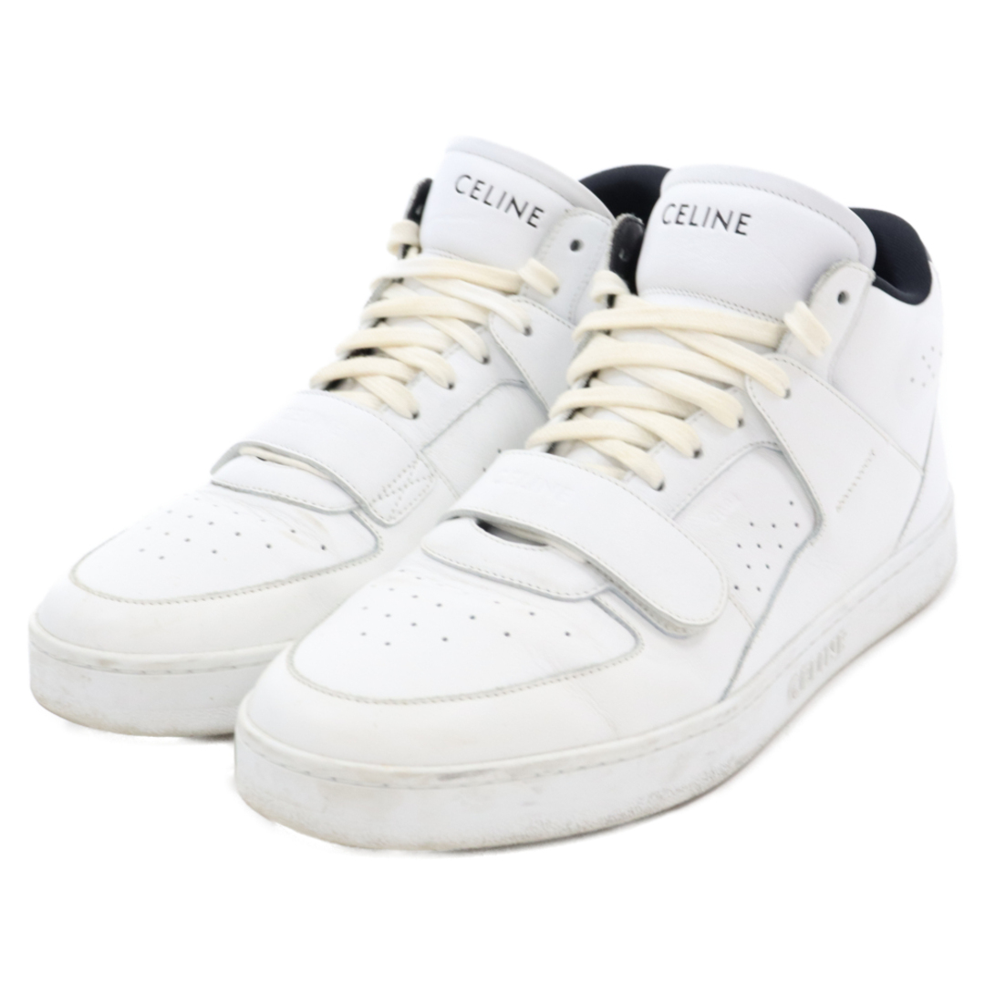 celine - CELINE セリーヌ 21SS MID TOP SNEAKER ミッドカットレザー