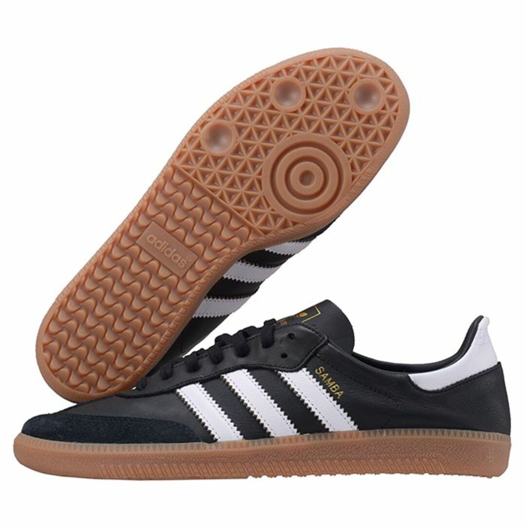 【難】adidas SAMBA DECON メンズスニーカー ブラック 28cm