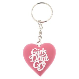 Girls Don't Cry ガールズドントクライ Heart Keychain ハートキーチェーン キーホルダー ピンク(キーホルダー)