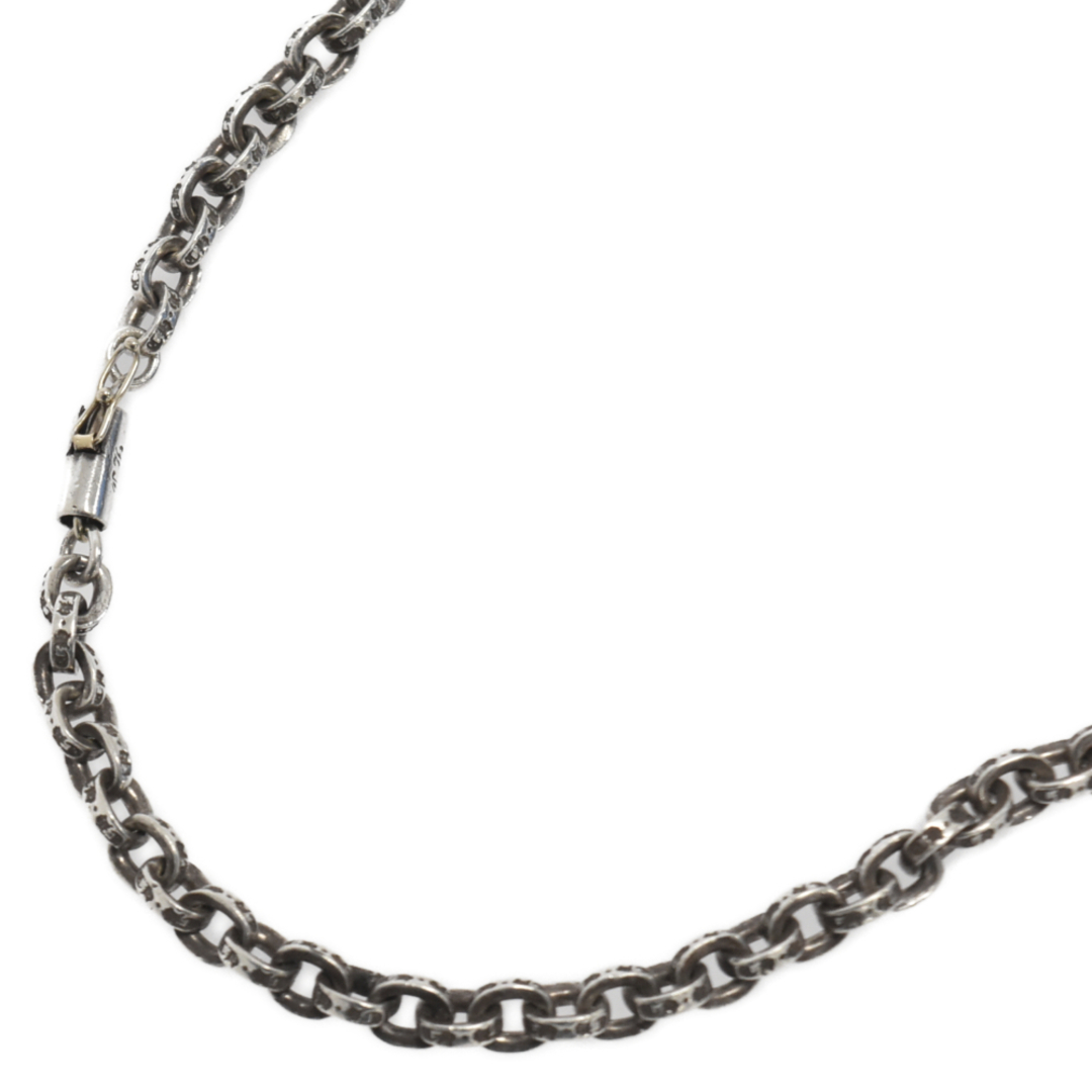 472センチ幅CHROME HEARTS クロムハーツ PAPER CHAIN 18/ペーパーチェーン18inch シルバーネックレス