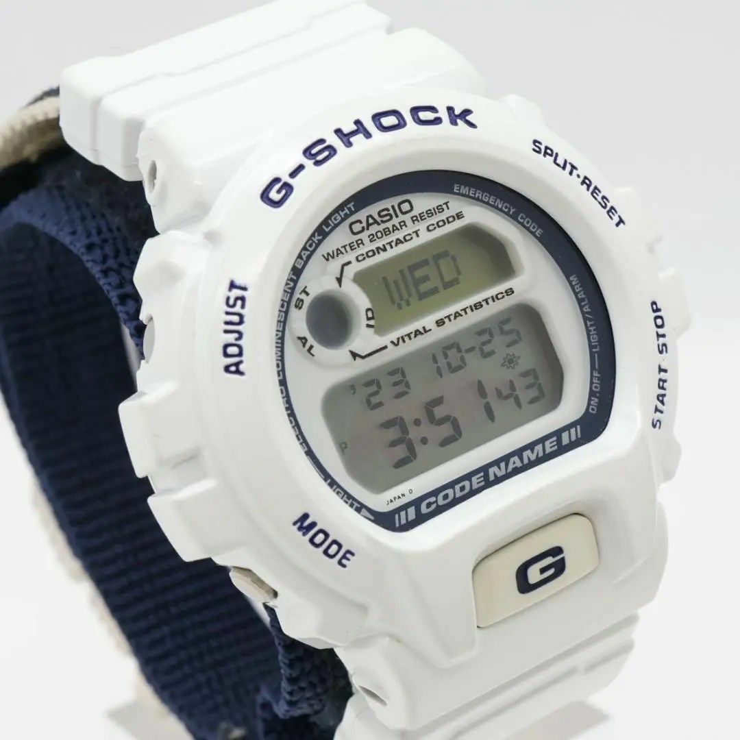 12200円 メッシュ o 《希少》G-SHOCK メンズ 腕時計 デジタル ホワイト