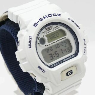 ジーショック(G-SHOCK)の《希少》G-SHOCK 腕時計 ホワイト デジタル メンズ メッシュ o(腕時計(デジタル))