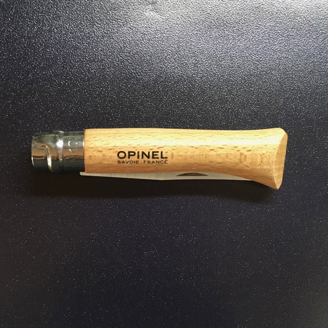 OPINEL(オピネル)のオピネル　ステンレスナイフ　No.10  刃渡り10cm スポーツ/アウトドアのアウトドア(調理器具)の商品写真