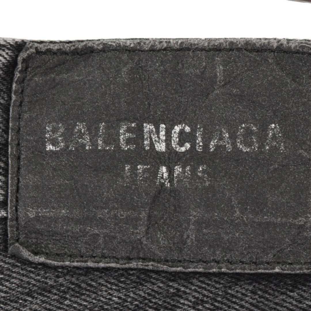 Balenciaga - BALENCIAGA バレンシアガ 22AW Flared denim ウォッシュ