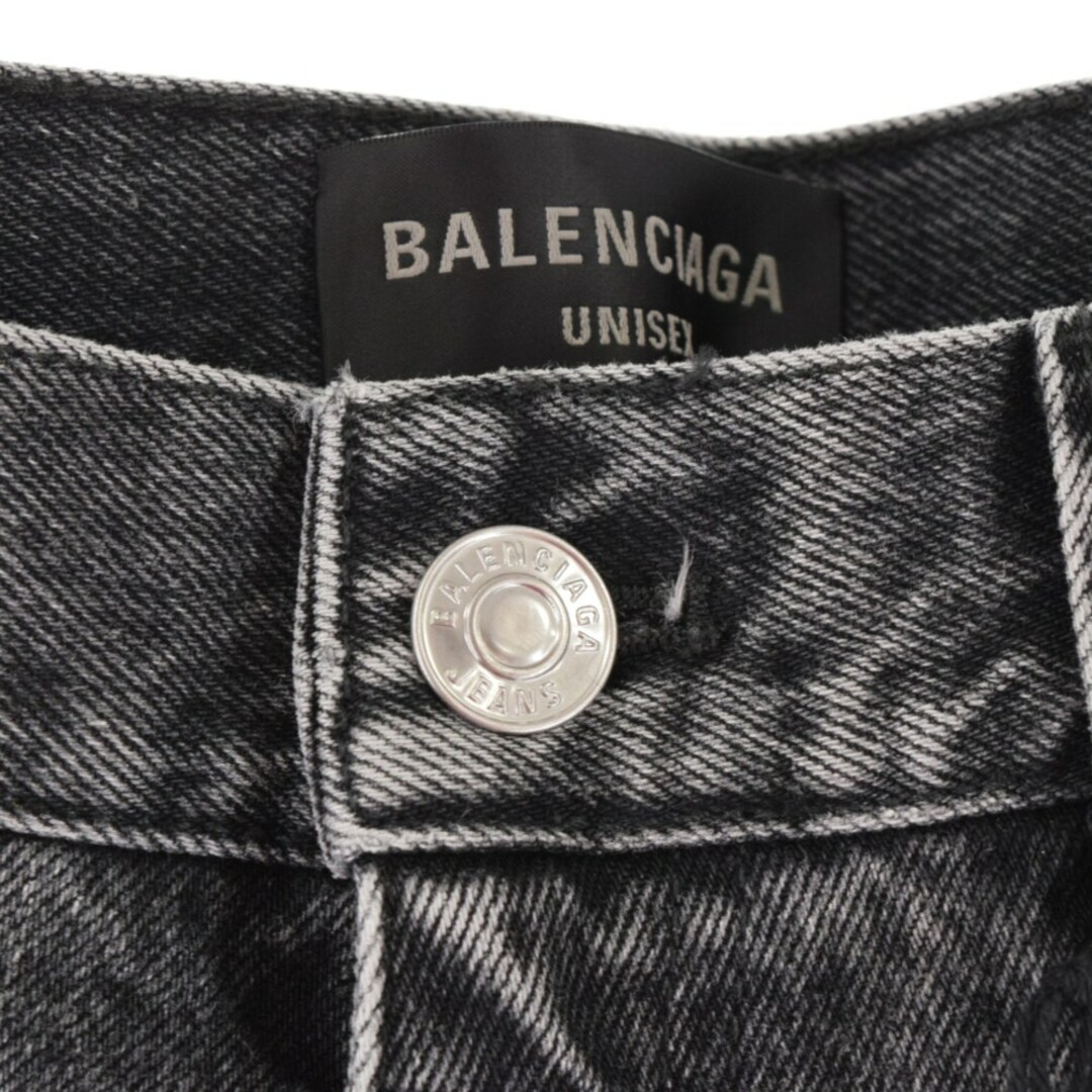 Balenciaga - BALENCIAGA バレンシアガ 22AW Flared denim ウォッシュ