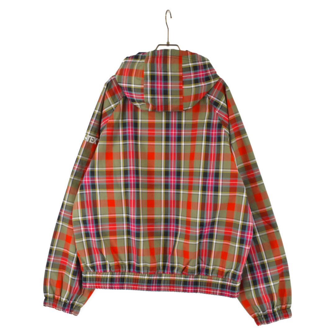 665センチ身幅SUPREME シュプリーム 19SS GORE-TEX Hooded Harrington Jacket ゴアテックス チェック総柄ジップアップハリントンジャケット マルチ