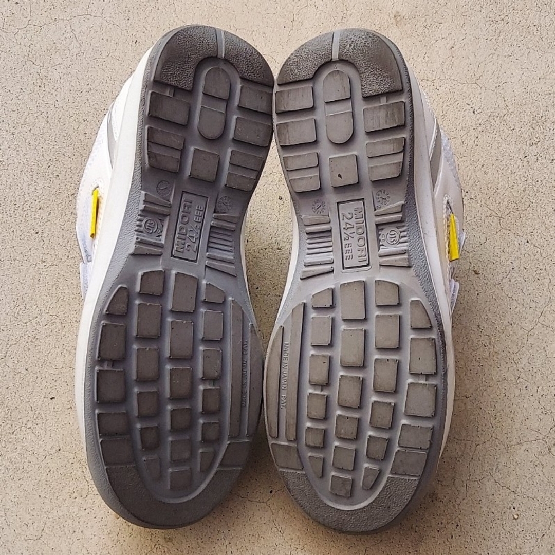 ミドリ安全(ミドリアンゼン)の静電安全靴　24.5cm レディースの靴/シューズ(スニーカー)の商品写真