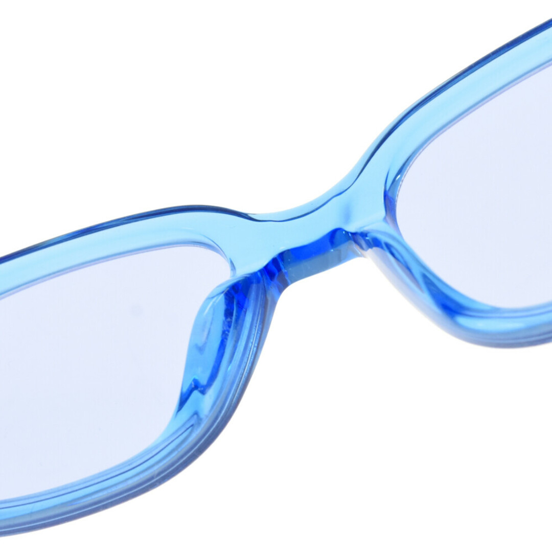 GENTLE MONSTER ジェントルモンスター ×AMBUSH CARABINER1×アンブッシュ カラビナデザインテンプル サングラス ブルーレンズ 眼鏡 ブルー