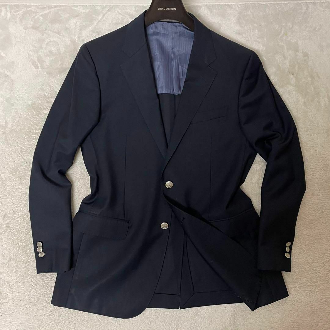 GIVENCHY - 最高級 ジバンシィ 紺ブレザー ネイビージャケット 刻印