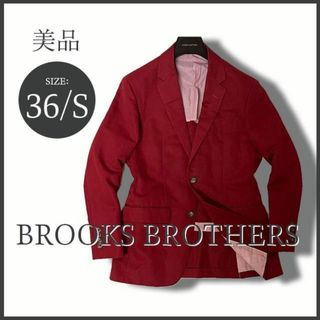 ブルックスブラザース(Brooks Brothers)の炎のブレザー！ブルックスブラザーズ ソンドリオ生地 テーラードジャケット レッド(テーラードジャケット)