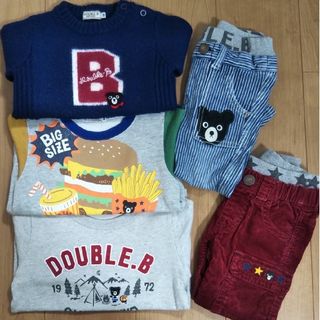 ダブルビー(DOUBLE.B)のケーシィ様 ご確認用 ダブルビー4点(Tシャツ/カットソー)