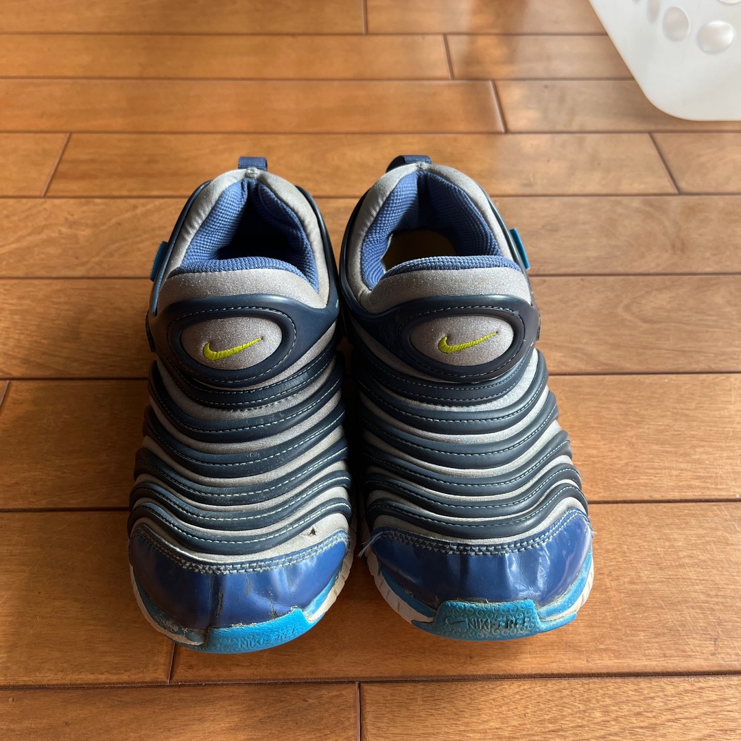 NIKE(ナイキ)のダイナモフリー　21  ブルー キッズ/ベビー/マタニティのキッズ靴/シューズ(15cm~)(スニーカー)の商品写真