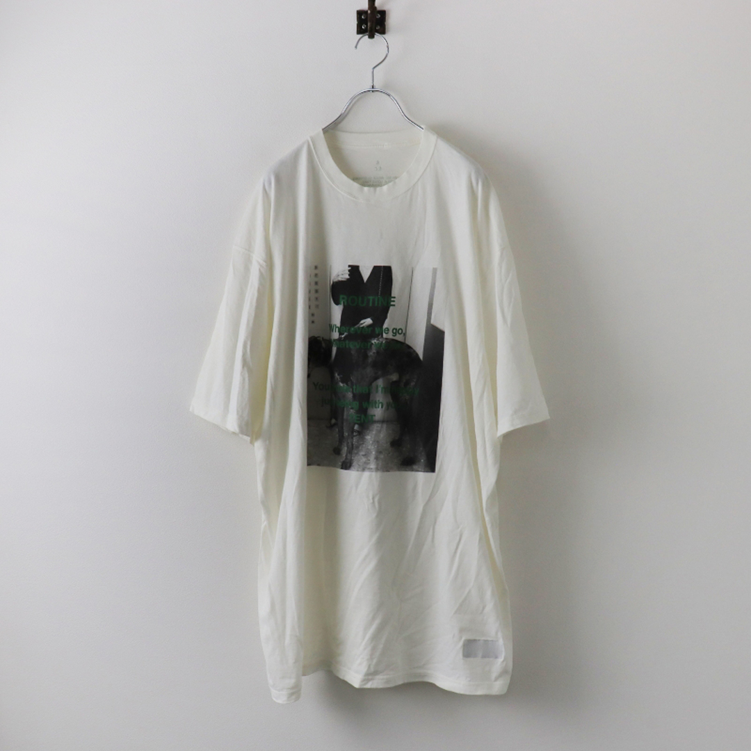 カレンソロジー Curensology CL lovesDogBIGTee F/ホワイト トップス T