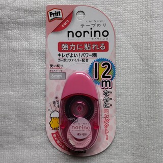プラス(PLUS)のテープのり 【 norino 】TG-1512 ピンク ( Plus )(テープ/マスキングテープ)