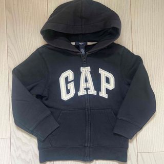 ギャップキッズ(GAP Kids)のGAP黒パーカー110(ジャケット/上着)