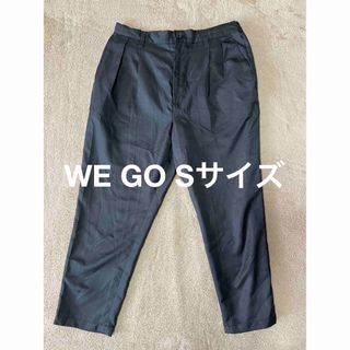 ウィゴー(WEGO)のWE GO イージーパンツ　黒　Sサイズ(カジュアルパンツ)