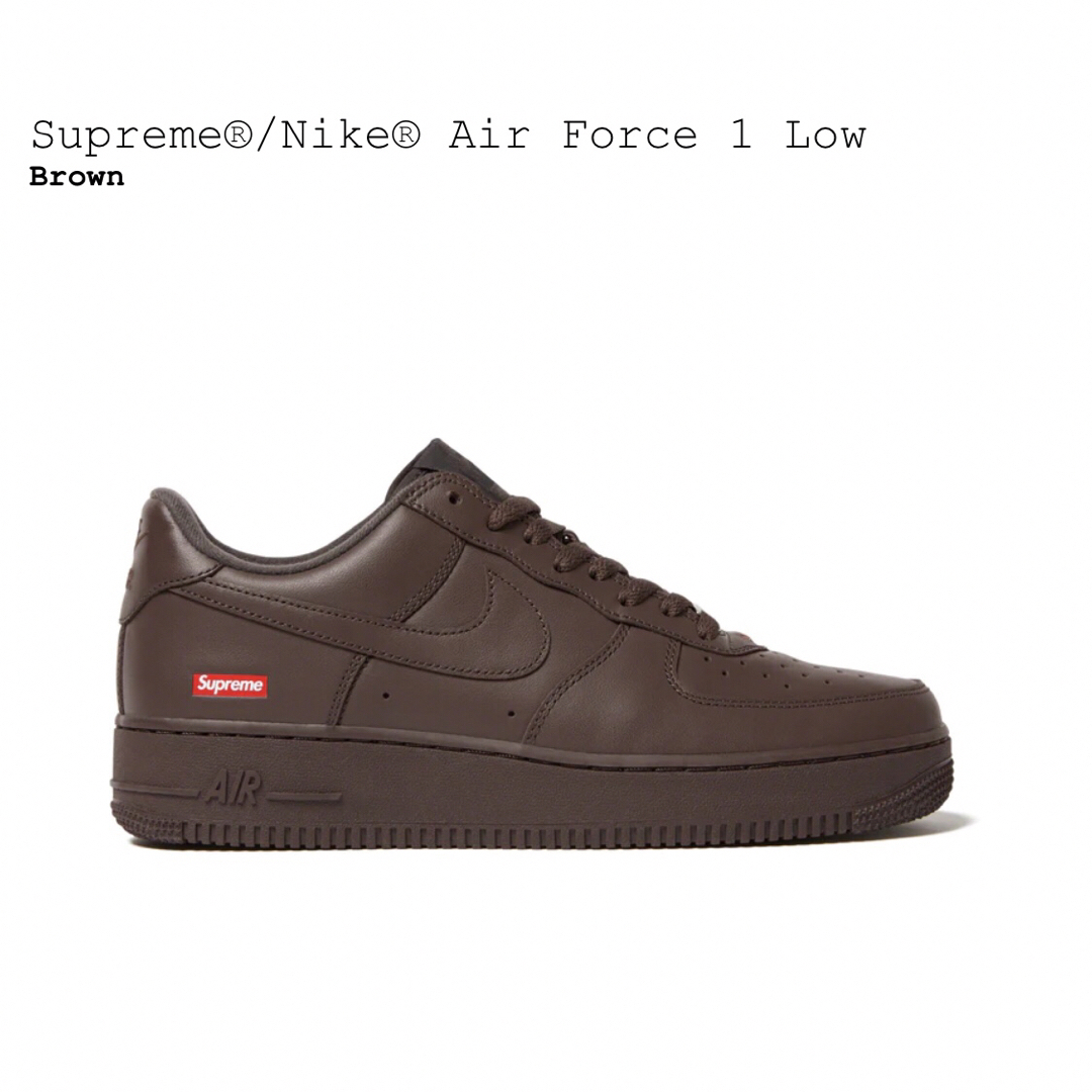 Supreme(シュプリーム)のSupreme / Nike Air Force 1 Low メンズの靴/シューズ(スニーカー)の商品写真