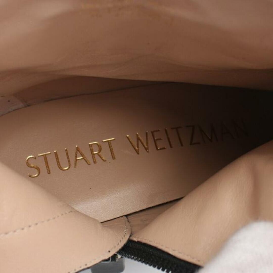 Stuart Weitzman(スチュワートワイツマン)の ブーツ レザー ブラック チェーン レディースの靴/シューズ(ブーツ)の商品写真