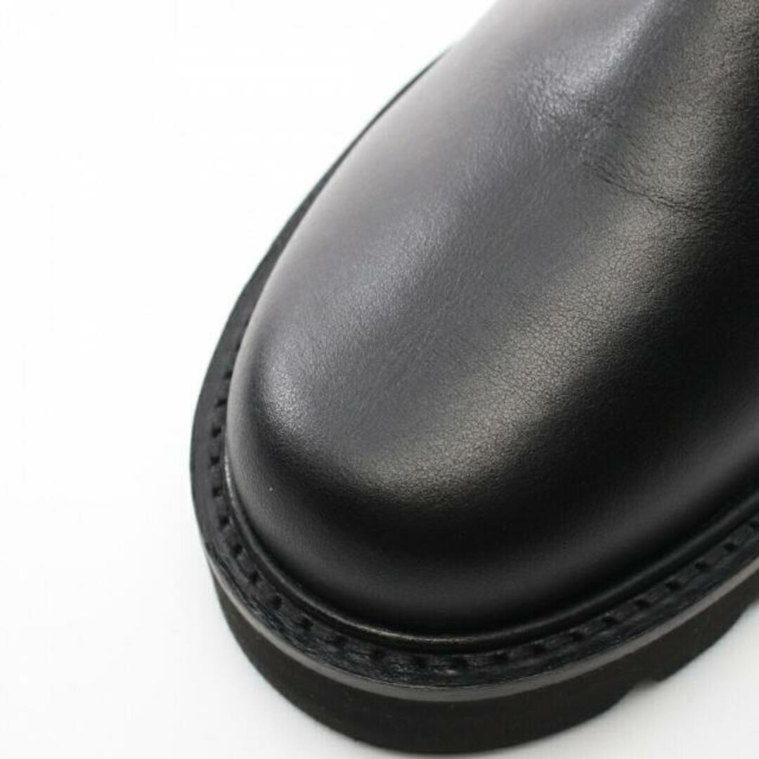 Stuart Weitzman(スチュワートワイツマン)の ブーツ レザー ブラック チェーン レディースの靴/シューズ(ブーツ)の商品写真