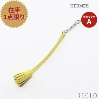 エルメス(Hermes)のカルメンチータ 13 ブックマーク バッグチャーム ステーショナリー アニョーミロ イエロー シルバー金具(キーホルダー)