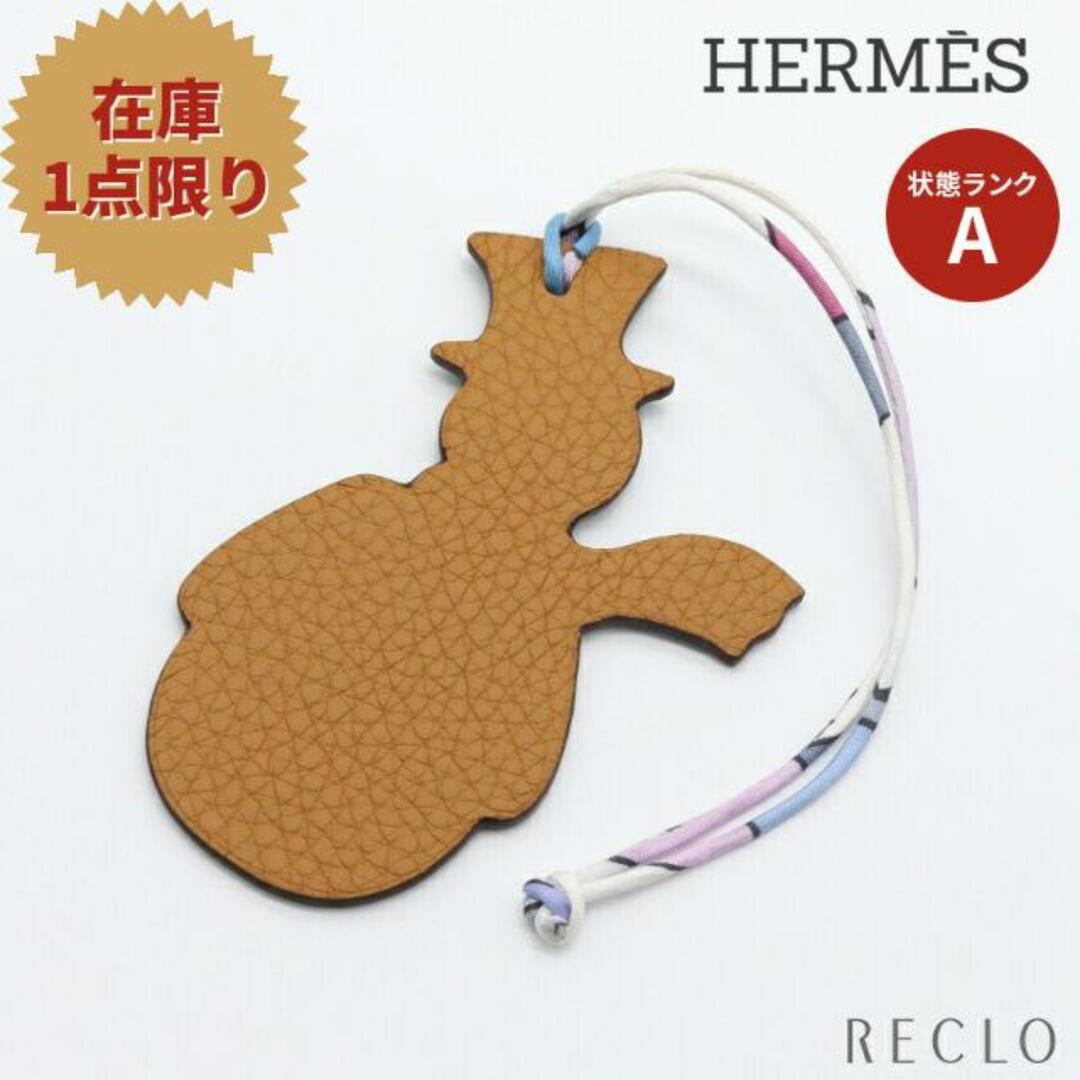 新品☆エルメスHERMES petit h プティアッシュ　チャームキーホルダー