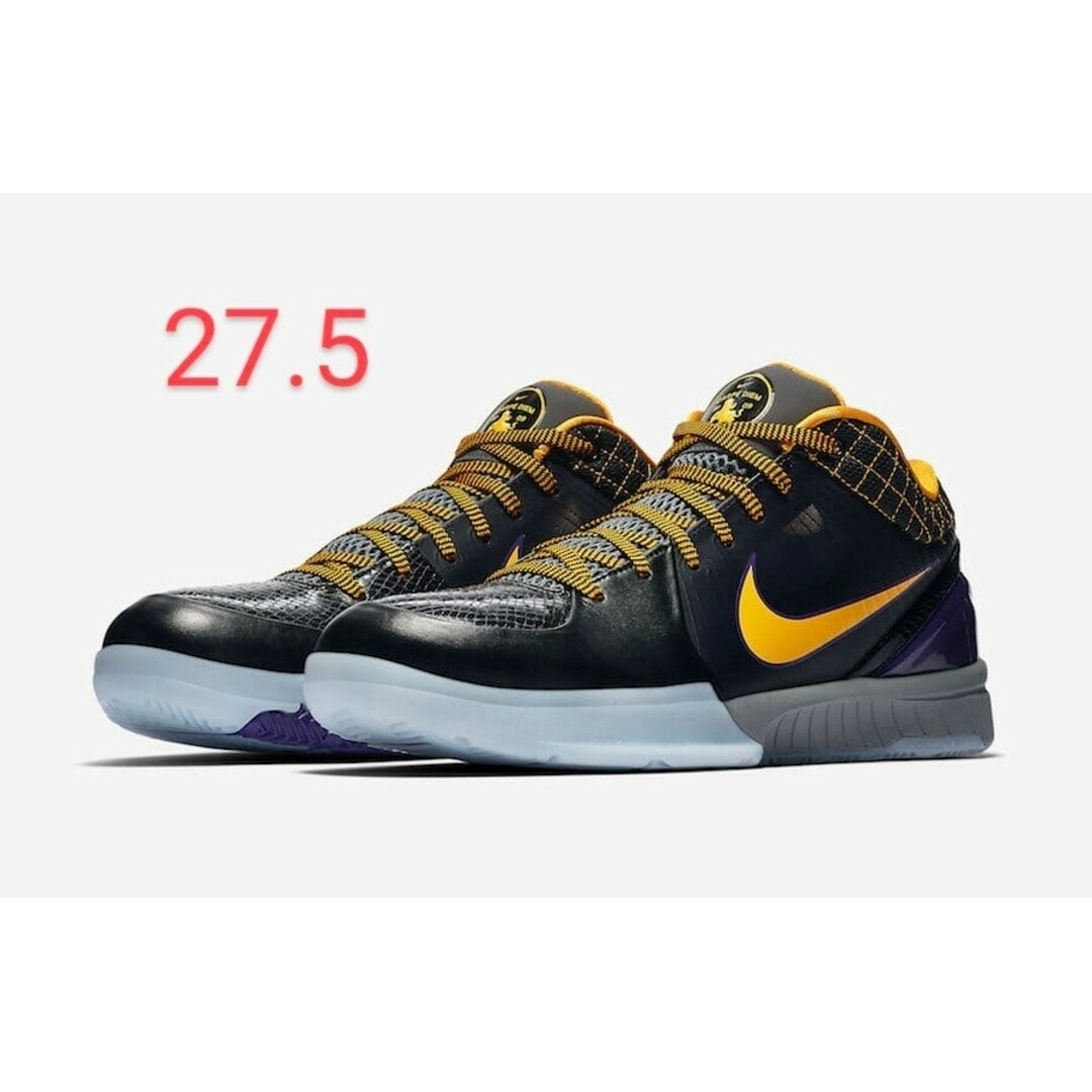 NIKE KOBE 4 PROTRO “Black Del Sol” 27.5