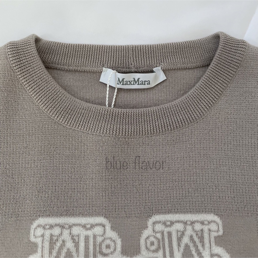 【新品未使用】MAX MARA ウール クロップド セーター
