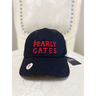 PEARLY GATES - 新品 タグ付き パーリーゲイツ 隠しハートキャップの