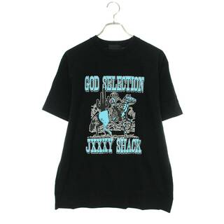 ゴッドセレクショントリプルエックス(GOD SELECTION XXX)のゴッドセレクショントリプルエックス  21AW  GX-A22-ST-12 ホースプリントTシャツ メンズ S(Tシャツ/カットソー(半袖/袖なし))