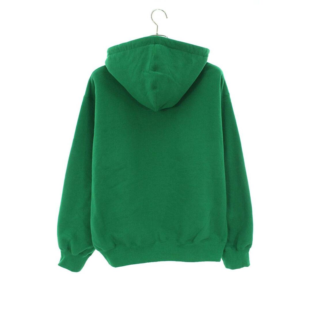 シュプリーム 23AW Collegiate Patchwork Leather Hooded Sweatshirt  カレッジパッチワークレザーパーカー メンズ S