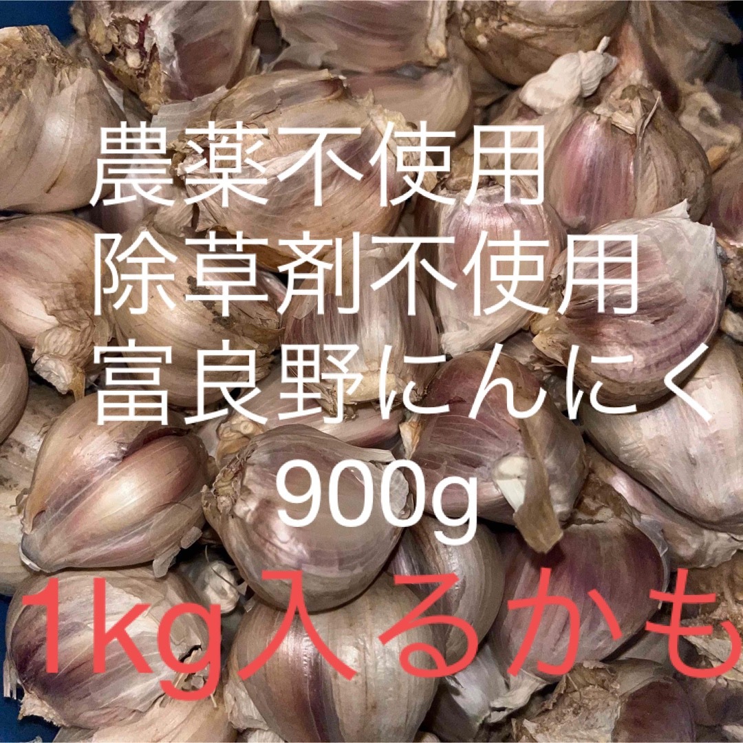 タイムセール　訳あり　農薬不使用　除草剤不使用　富良野ニンニク　にんにく　バラ 食品/飲料/酒の食品(野菜)の商品写真