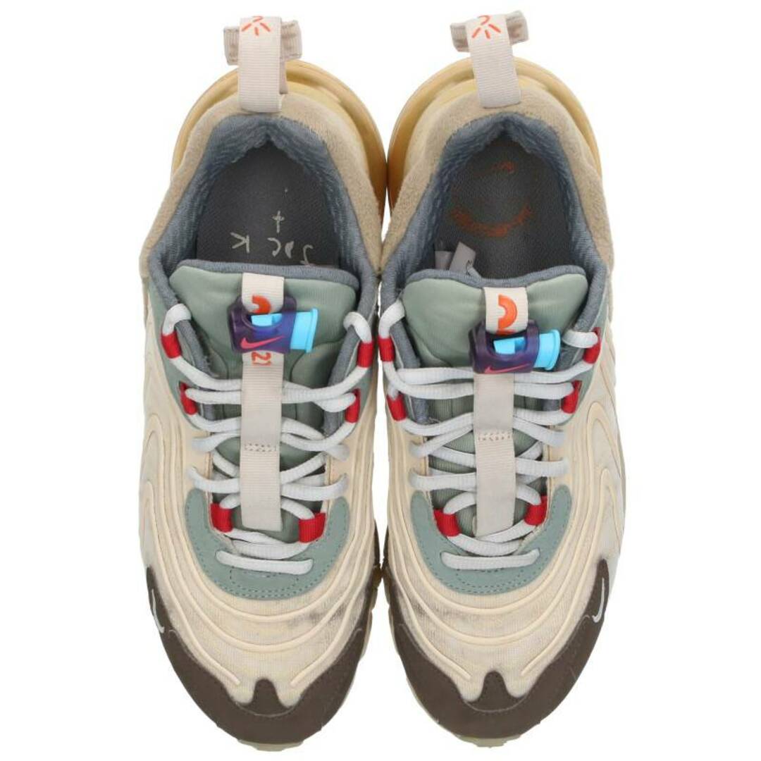 ナイキ ×トラヴィススコット Travis Scott AIR MAX 270 REACT  CACTUS TRAILS CT2864-200 エアマックス270リアクトカクタストレイルズスニーカー  メンズ 28cm