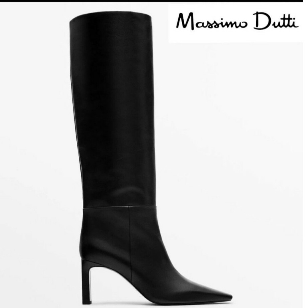 Massimo Dutti(マッシモデュッティ)の新品未使用　MassimoDutti　ロングブーツ レディースの靴/シューズ(ブーツ)の商品写真