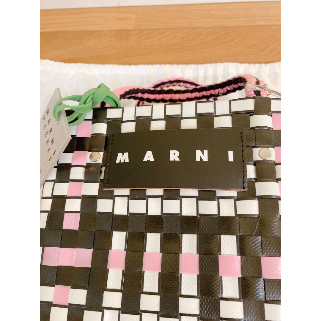 Marni - 【マルニマーケット】ジャージーハンドルミニバスケットの通販