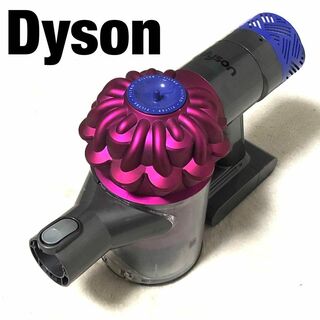 ダイソン(Dyson)のダイソン　コードレスクリーナー　グレー　ブルー　ピンク　美品　SV07(掃除機)