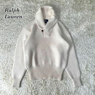 POLO RALPH LAUREN - Ralph Lauren ショールカラー くるみボタン プル